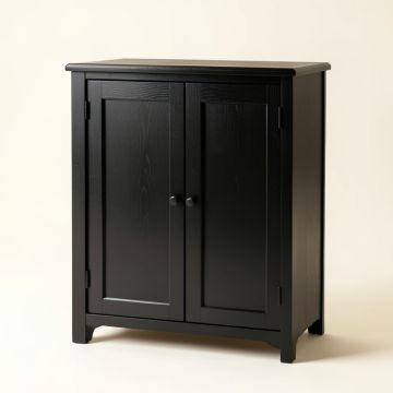 Ash Bluff Freestanding Laundry Folding Counter - Black (synthetic illustration; no displayed measurements)