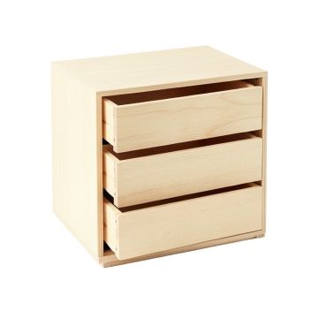 Hill Bluff Small-Parts Storage Drawer Cabinet - Ivory