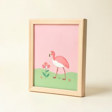 Be A Flamingo Art (synthetic illustration; no displayed measurements)