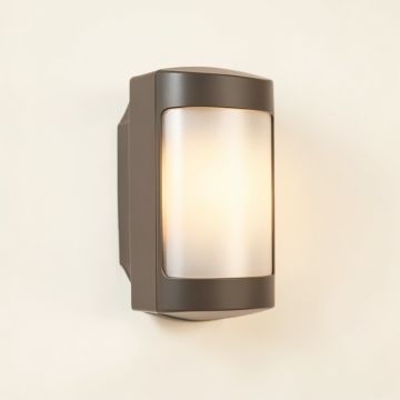 Cano 7.5 '' H Outdoor Armed Sconce (synthetic illustration; no displayed measurements)