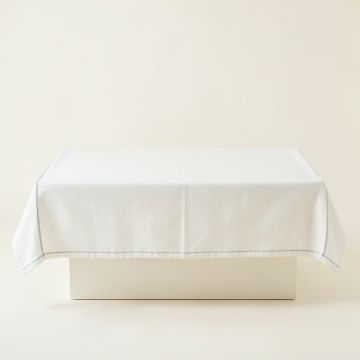Aspen Bluff Flat Bed Sheet - White (synthetic illustration; no displayed measurements)