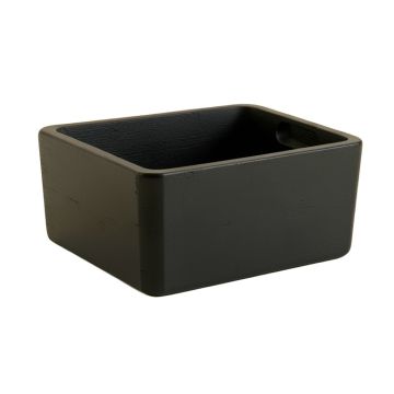Reed Canyon Empty Storage Basket - Black