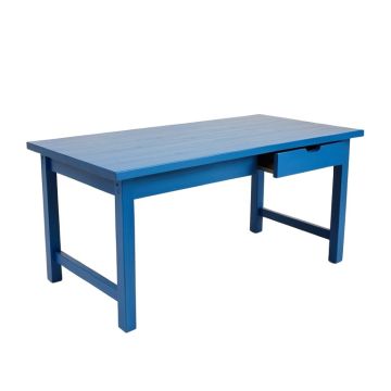 Moss Canyon Empty Workshop Workbench - Blue