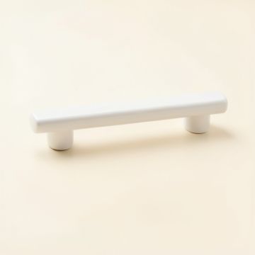 Oak Bluff Cabinet Handle Without Packaging - White (synthetic illustration; no displayed measurements)
