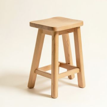 Adona Solid Wood Bar & Counter Stool (synthetic illustration; no displayed measurements)