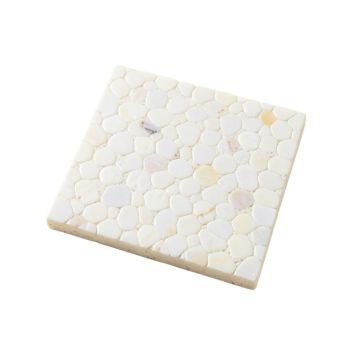 0.6 '' X 1.2 '' Seashell Mosaic Tile