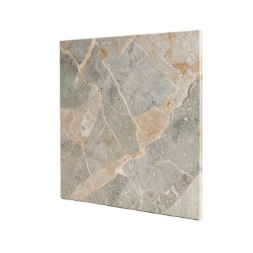 Palisandro Pol Marble Mosaic Tile In Gray/Beige