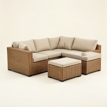 Aidden Patio Sectional With Cushions (synthetic illustration; no displayed measurements)