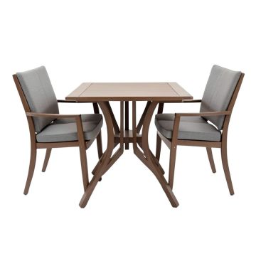 Johnstown 3 Piece Bistro Set With Cushions