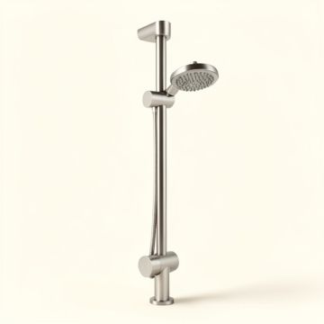 Spectra Versa 4-Function Complete Shower System With Flowise (synthetic illustration; no displayed measurements)