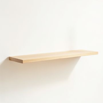 Alder Branch Wall-Mounted Shelf - Beige (synthetic illustration; no displayed measurements)