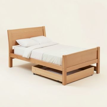 Erskine Platform Bed With Trundle (synthetic illustration; no displayed measurements)