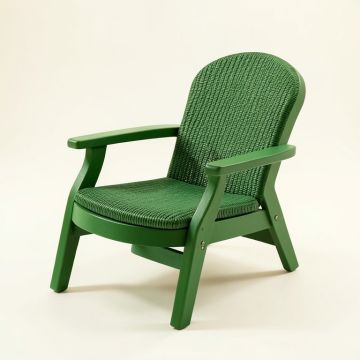 Alder Bridge Outdoor Lounge Chair - Green (synthetic illustration; no displayed measurements)