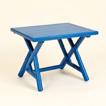 Ridge Bend Patio Table - Blue (synthetic illustration; no displayed measurements)