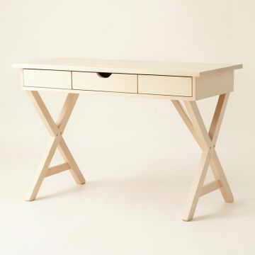 Rowan Bend Writing Desk - Ivory (synthetic illustration; no displayed measurements)