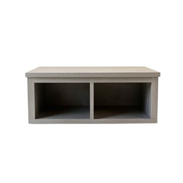 Dawn Brook Shoe Storage Bench - Gray