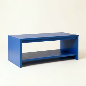 Pine Bend Coffee Table - Blue (synthetic illustration; no displayed measurements)