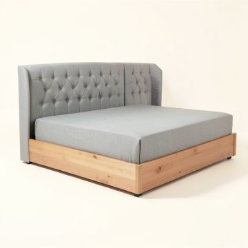 Threadgill Queen Tufted Upholstered Low Profile Standard Bed (synthetic illustration; no displayed measurements)