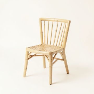 Rowan Bend Small Chair - Ivory (synthetic illustration; no displayed measurements)