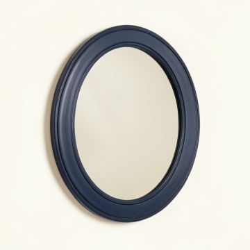 Field Canyon Framed Wall Mirror - Navy (synthetic illustration; no displayed measurements)