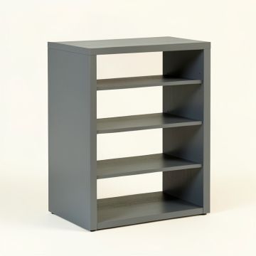 Harbor Branch Desktop Shelving Unit - Gray (synthetic illustration; no displayed measurements)