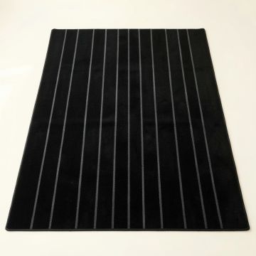 Alder Crossing Rectangular Area Rug - Black (synthetic illustration; no displayed measurements)