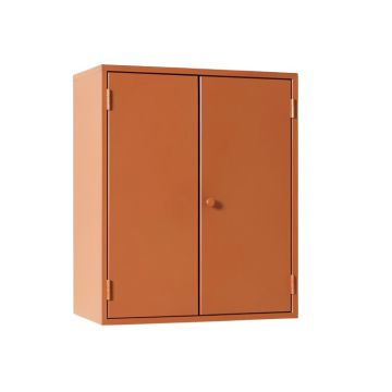 Olive Dale Wall-Mounted Laundry Cabinet - Terracotta