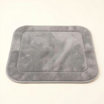 Meadow Edge Bath Mat - Gray (synthetic illustration; no displayed measurements)