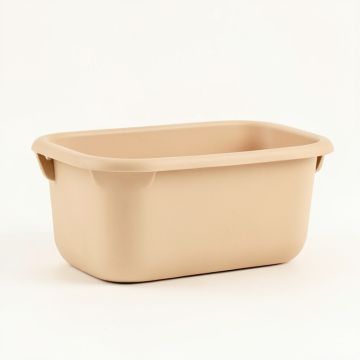 Stone Canyon Empty Railing Planter With Integral Brackets - Beige (synthetic illustration; no displayed measurements)