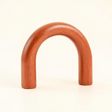 Summit Crest Cabinet Handle Without Packaging - Terracotta (synthetic illustration; no displayed measurements)