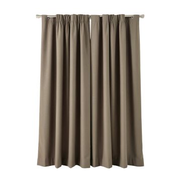 Goldsboro Geometric Room Darkening Thermal Pinch Pleat Single Curtain Panel