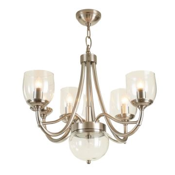 Corrinne 6-Light Candle Style Drum Chandelier