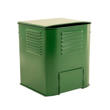 Moss Brook Closed Garden Compost Bin - Green