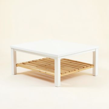 Linden Falls Coffee Table - White (synthetic illustration; no displayed measurements)