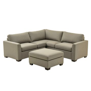 Clarita 158 '' Wide Left Hand Facing Modular Corner Sectional With Ottoman