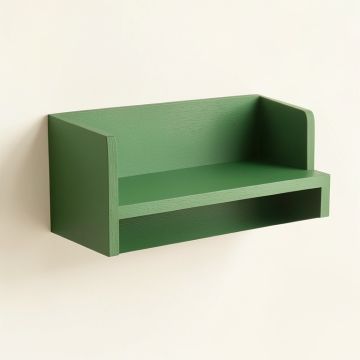 Meadow Canyon Wall-Mounted Shelf - Green (synthetic illustration; no displayed measurements)