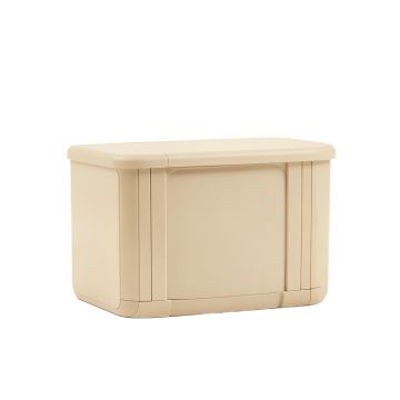 Sage Bend Narrow Outdoor Storage Bench - Beige