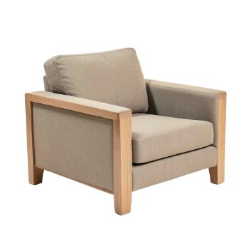 Kwan 57.09 '' Square Arm Loveseat