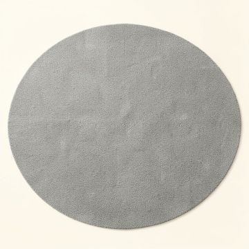 Summit Arc Round Area Rug - Gray (synthetic illustration; no displayed measurements)