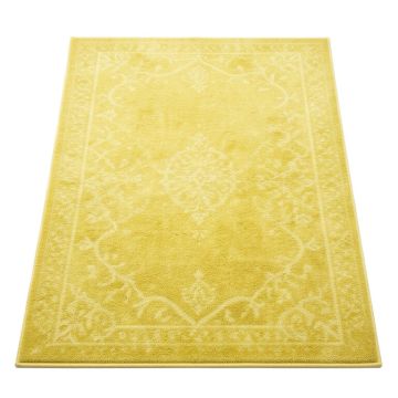 Brandt Oriental Yellow Area Rug