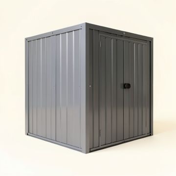 Spacemaker 6 Ft. W X 3 Ft. D Metal Storage Shed (synthetic illustration; no displayed measurements)