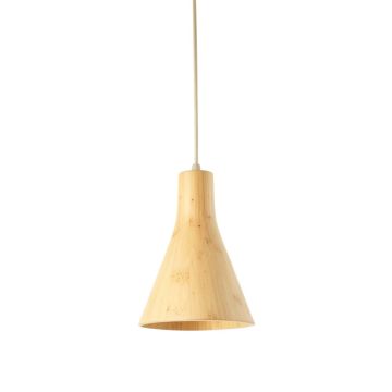 Wren Bluff Pendant Light Suspended From One Plain Cable - Ivory