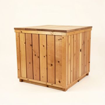 Bridgeport 6 Person Traditional Steam Sauna In Fir (synthetic illustration; no displayed measurements)