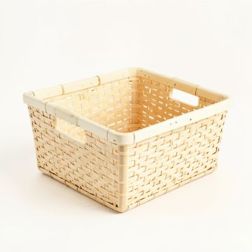 Brook Branch Empty Storage Basket - Cream (synthetic illustration; no displayed measurements)