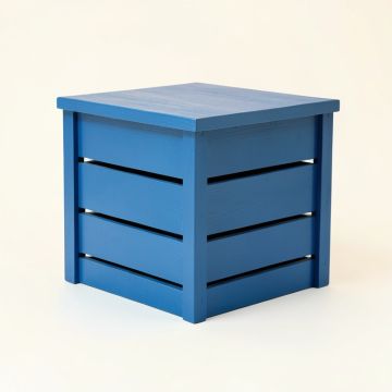 Moss Crossing Closed Outdoor Storage Box - Blue (synthetic illustration; no displayed measurements)