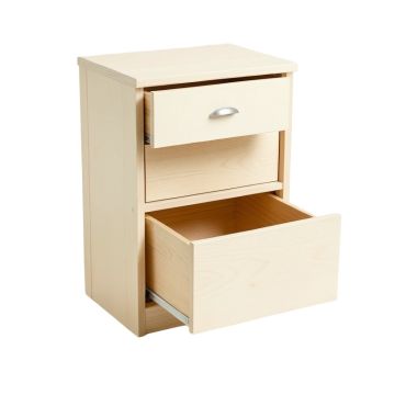Holly Crossing Freestanding Pull-Out Hamper Cabinet - Ivory
