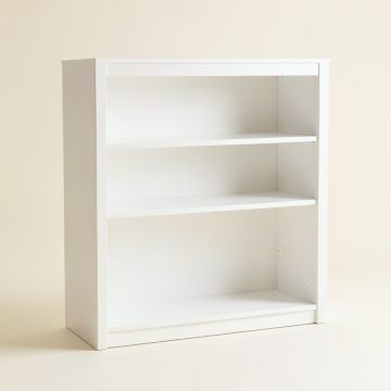 Dawn Dell Freestanding Bookcase - White (synthetic illustration; no displayed measurements)