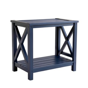 Juniper Canyon Empty Seed-Starting Shelving Unit Without Lights - Navy