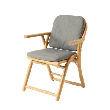 Brook Brook Folding Outdoor Chair - Gray