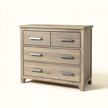Arwin Grey Oak 6-Drawer Dresser (synthetic illustration; no displayed measurements)